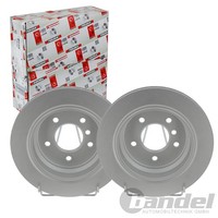 2X Ferodo 298Mm Bremsscheiben BelÜFtet Hinten Passend FüR Alpina B10 BMW 5 | DDF