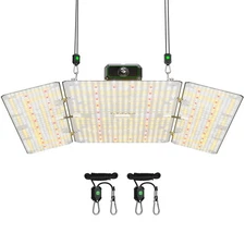 VIVOSUN Updated Smart 400W LED Grow Light Full Spectrum for 4x4ft Indoor Growing