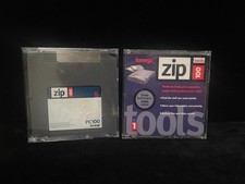 Iomega Zip 100 Disk Formatted for IBM  Iomega Zip 100 Tools--NEVER USED