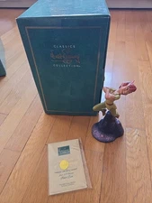 Walt Disney Classics Collection Peter Pan“Nobody Calls Pan A Coward” W/Box & COA