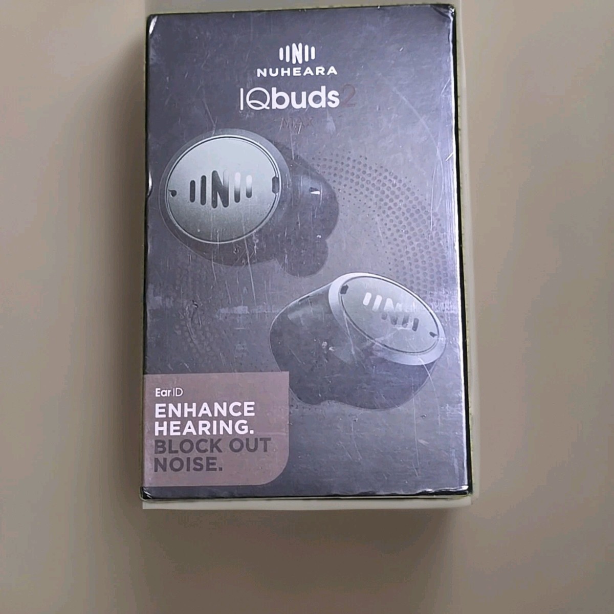 Nuheara NU318 Iqbuds2 Max With Ear ID Enhanced Hearing Barely