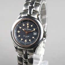 REVUE THOMMEN GRANVILLE 2910004 Damenuhr 29mm Vintage Diver 150m neue Batterie