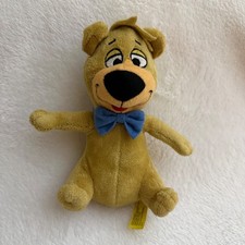 Hanna Barbera Boo Boo Bear Plush 8" Yogi Bear Blue Bow Tie Vintage Toy