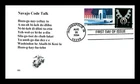 US COVER NAVAJO JEWELRY FIRST DAY ISSUE COMBO NAVAJO CODE TALK