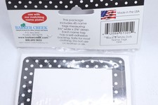 Barker Creek Self-Adhesive Name Badges Labels Vinyl Black 3-1/2" x 2-3/4"