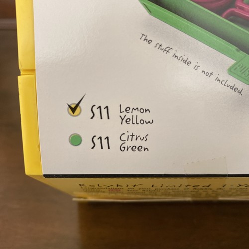 New The Kids Rolykit Roll-Up Storage Case Yellow Model S-11! Hobbies Toys Beads - Picture 9 of 9