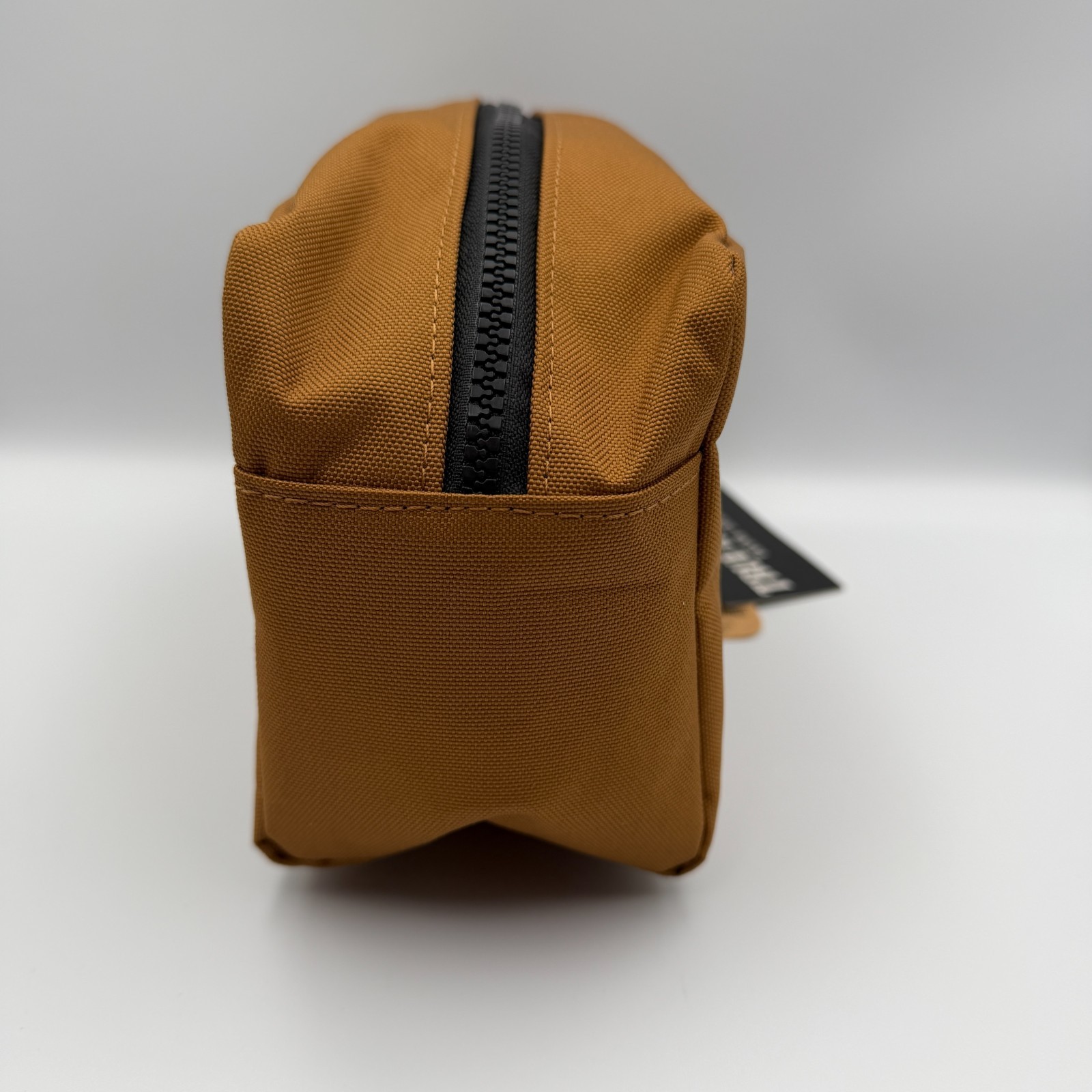 True Religion Men’s Aldis Toiletry Bag w/2 Travel Bottles Tan Canvas Logo NWT thumbnail 6