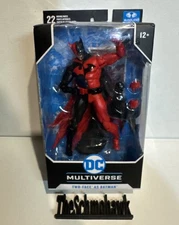 McFarlane DC Multiverse – Two-Face as Batman (Batman: Reborn) 7” Figure Open Box