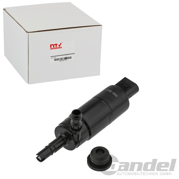 NTY Scheiben Waschwasserpumpe Passend FüR Audi A2 A3 A4 A6 A8 Allroad BMW 3 5 7-image