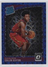 2018-19 Panini Donruss Optic Rated Rookie Blue Velocity Prizm Collin Sexton 0s55