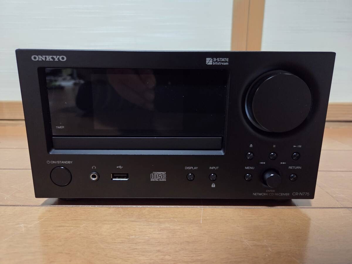 ONKYO ネットワーク CDレシバー CR-N775 オンキヨー、3-state