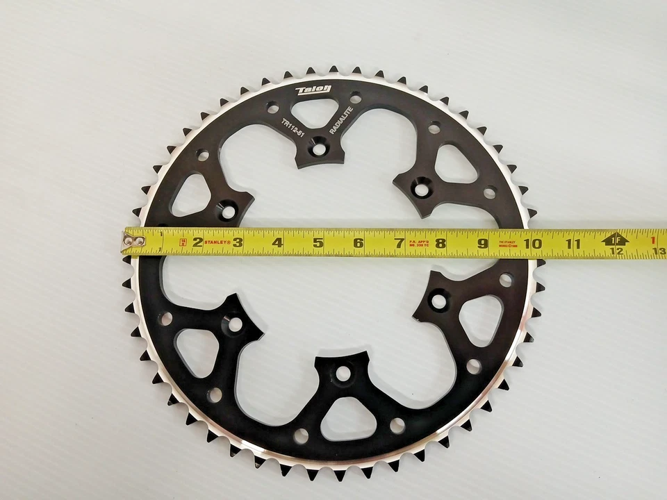 Talon 51T R 链轮 TR112-51 Blk 铃木 RM/RMZ/RZ/DRZ & ATK GYT-75112-51-BK — 第 4/4 张图片