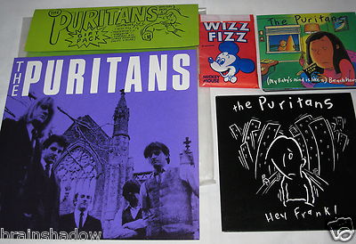 THE PURITANS gift pack 10'' same + 7'' hey frank + CD + wizz fizz ltd. AUSTRALIA