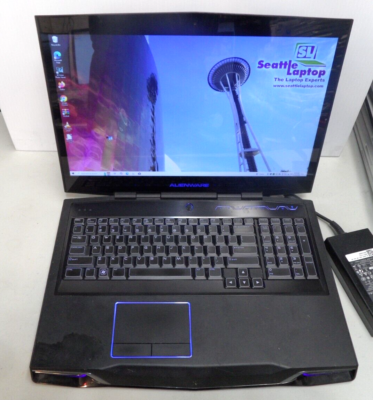Alienware M17XR3 i7-2670Q 2.4GHZ 20GB RAM 256 SSD Win 10 GTX 560M