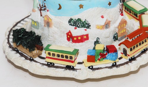 Pfaltzgraf Motion Snow Globe Musical Windup "Deck the Halls" 2000 With Box - Picture 5 of 11
