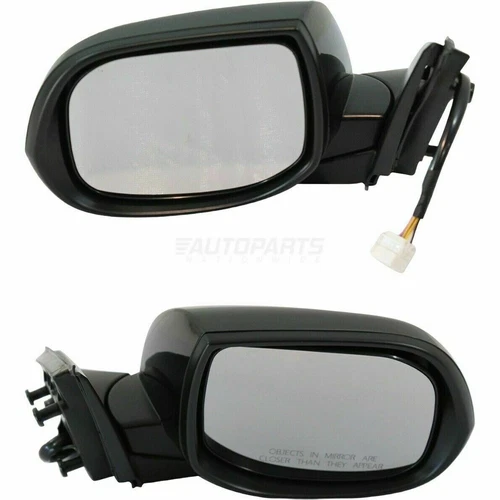 New LH & RH Power Mirror Manual Folding Heated Fits 2009-2014 Acura TSX Sedan