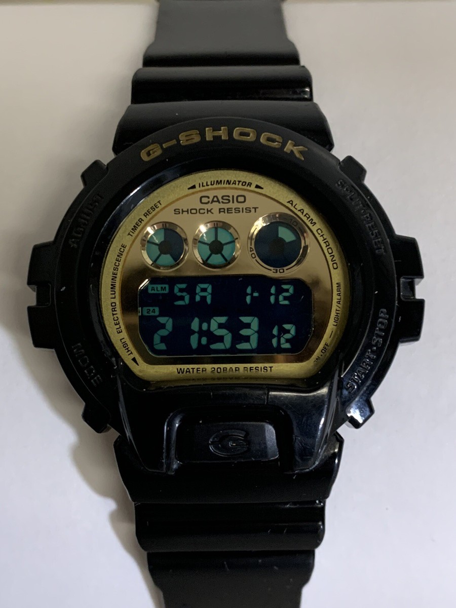 Casio G-Shock 3230 Crazy Colors Black Gold Mirror DW-6900CB Casio G-Shock 3230 Crazy Colors Black Gold Mirror DW-6900CB