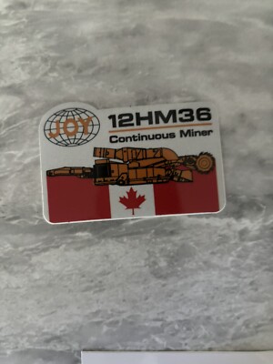 Joy Mining Sticker Nice Item 2 pretty rare one here
