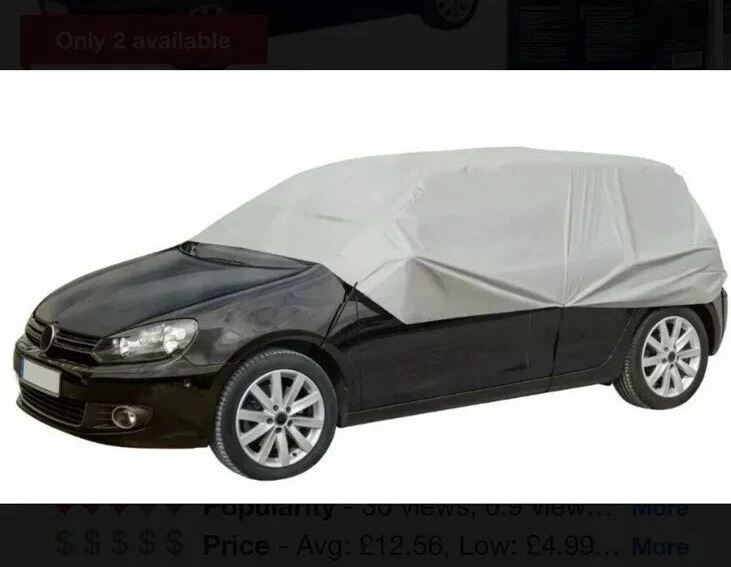 Ultimate Speed Car Cover Cap Winter Protection Xl/Estat. Car Snow Vehicle  Hood