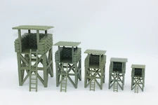 Watch Tower Sandbag Type Military 3D Printed 1:35 1:48 1:56 1:72 1:87