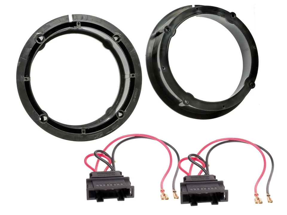 Pioneer 3-Wege 300Watt 16,5cm Lautsprecher für VW Golf IV V Passat Tür Front Hec - Bild 3 von 4