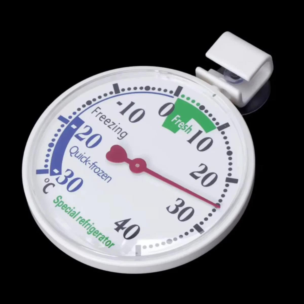 Mini Congelatore MasterClass Termometro Da Frigorifero, Termometro Da Congelatore Grande, Acciaio Inox, 10 Cm Termometro Frigorifero Haccp