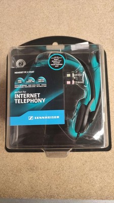 Casque Audio Sennheiser PC 2 CHAT - Noir, Mono, Jack 3.5mm, Occasion Comme Neuf