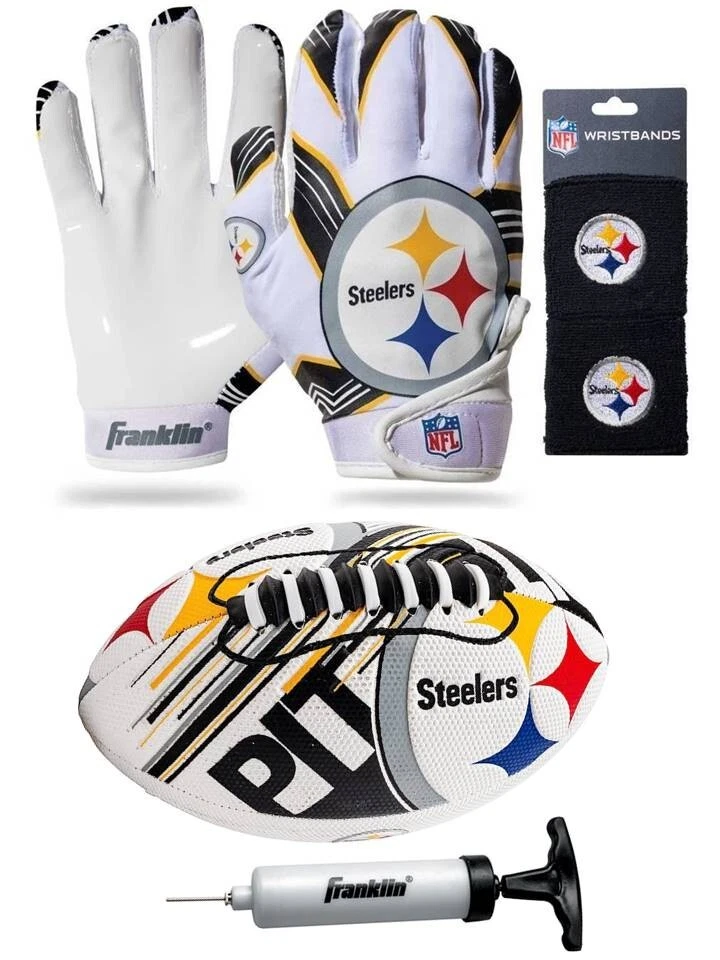Steelers youth best sale football gloves