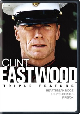HEARTBREAK RIDGE + KELLY'S HEROES + FIREFOX DVD Clint Eastwood Triple Feature