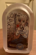 Fate Stay Night Saber Limited Edition Clock Tested Working