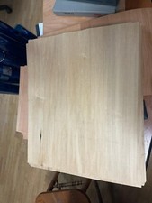 5 Sheets of Poplar Wood Veneer: (22.5" x 18.5", 1/16" thick)