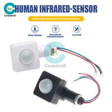 Human Body PIR Infrared Motion Sensor Detector Switch AC85V-265V 10/12mm Opening