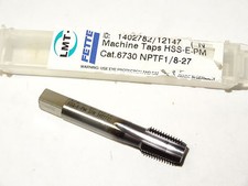 LMT-FETTE 1/8"-27 NPTF HSS-E -PM Coated Machine Pipe Tap 1402782 6730