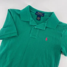 Polo Ralph Lauren Kids Polo Shirt Short Sleeve Classic Fit Green S