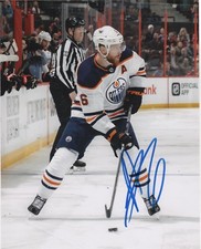 Edmonton Oilers Adam Larsson Autographed Signed 8x10 NHL Photo COA #3