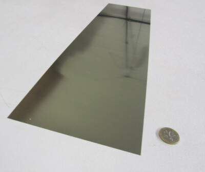 18-8 Stainless Steel Sheet, Full Hard, .025'' x 6.0'' x 25'', 1 Piece