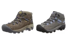 KEEN WOMENS TARGHEE 2 MID HEIGHT DURABLE HIKING BOOT WATERPROOF PREMIUM LEATHER