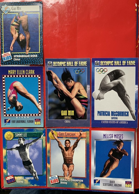 Sports Illustrated For Kids Olympic Divers Lot Of 7 Excellent Condition!