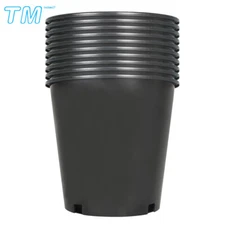 High Quality Plant Nursery Pots 10 Pack For Garden Planting 2 Gallon Flower Pots