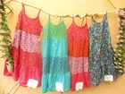 Kids dress beach hippie Goa summer dress girls colorful 10 y 146 152 handmade