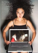 2006 • MIKA ROTTENBERG magazine profile print • clipping ART Y2K FASHION ADV-88