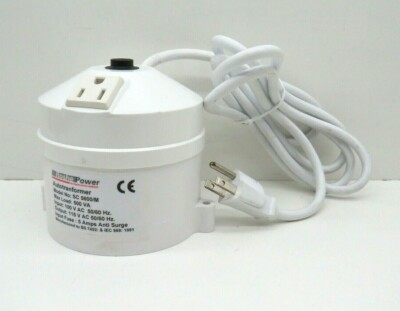 Roshe Power SC5600/M Step-Up Autotransformer Transformer 100V AC to 115V, 500VA