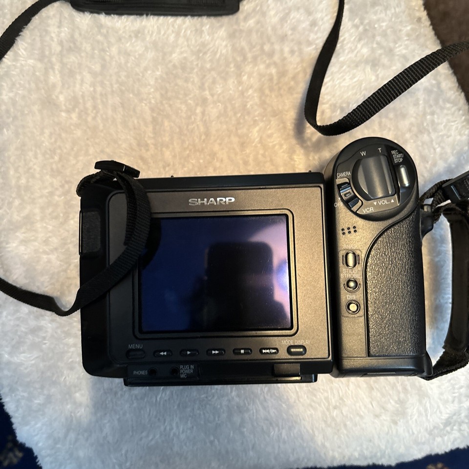 Sharp VLH420 8mm Hi8 Video8 PAL Video Camcorder Viewcam Camera Vintage
