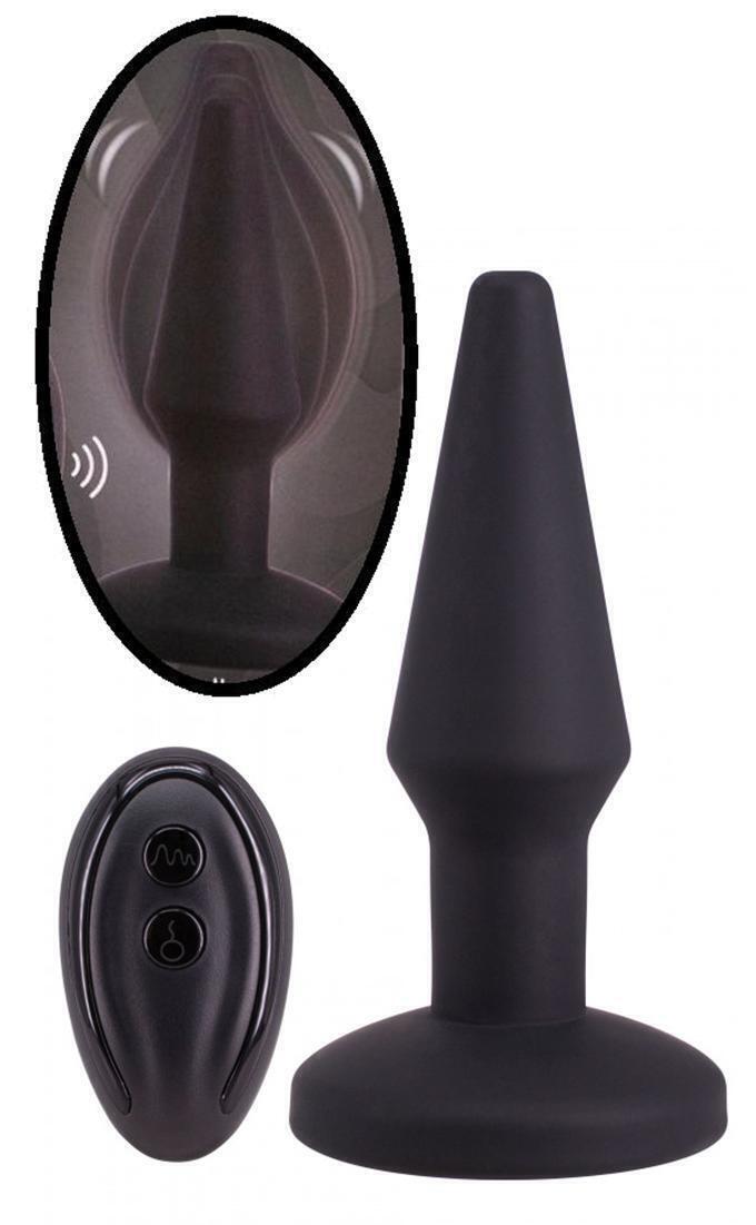 Butt Plug anale vibratore gonfiabile dildo vibrante fallo dilatatore in  silicone