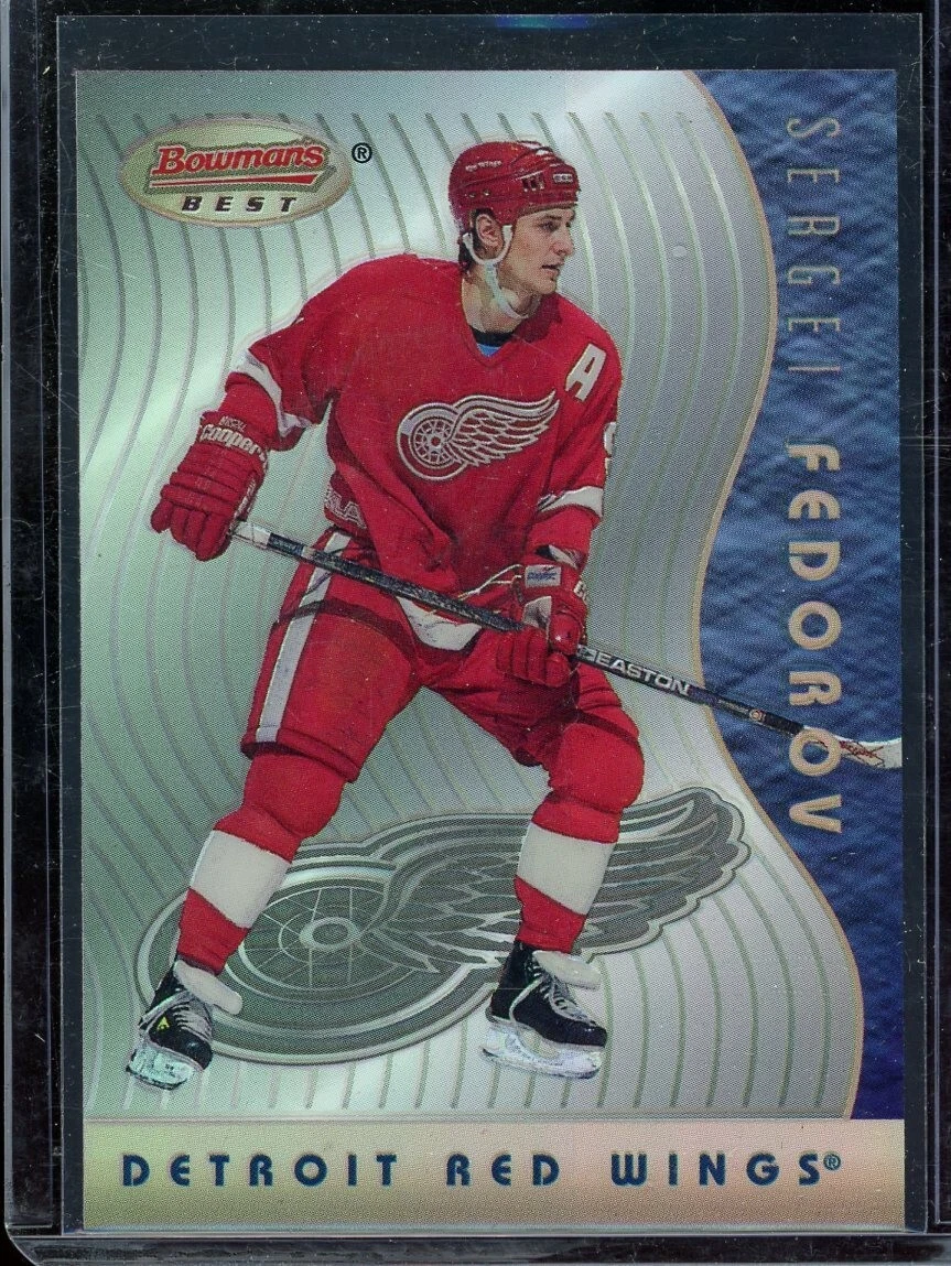 1995-96 Bowman Bowman's Best Refractors #BB12 Sergei Fedorov
