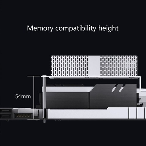 High Performances NF1 Memory Cooling Fan for DDR DDR2 DDR3 DDR4 DDR5 Cooler - Photo 14/22
