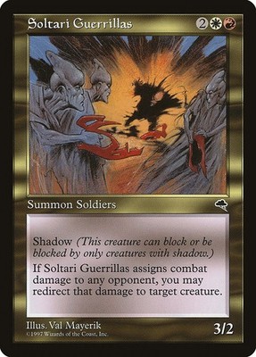 [MTG] Soltari Guerrillas (272) (TMP) HP-DMG