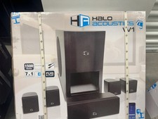 Halo Acoustics W1 7.1 Channel Wireless Home Theater Speaker System 1500W Smart