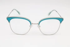 Amelia E. Dione Blue Cat Eye 35-002770 Eyeglasses Frames 53-20-145