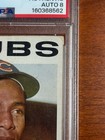 Ernie Banks Signed 1964 Topps Baseball Card PSA/DNA Auto PSA 8 — photo 10